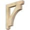 Ekena Millwork Westlake Craftsman Rough Sawn Bracket, Douglas Fir, 4"W x 26"D x 30"H BKT04X26X30WTL04RDF - alternate 1